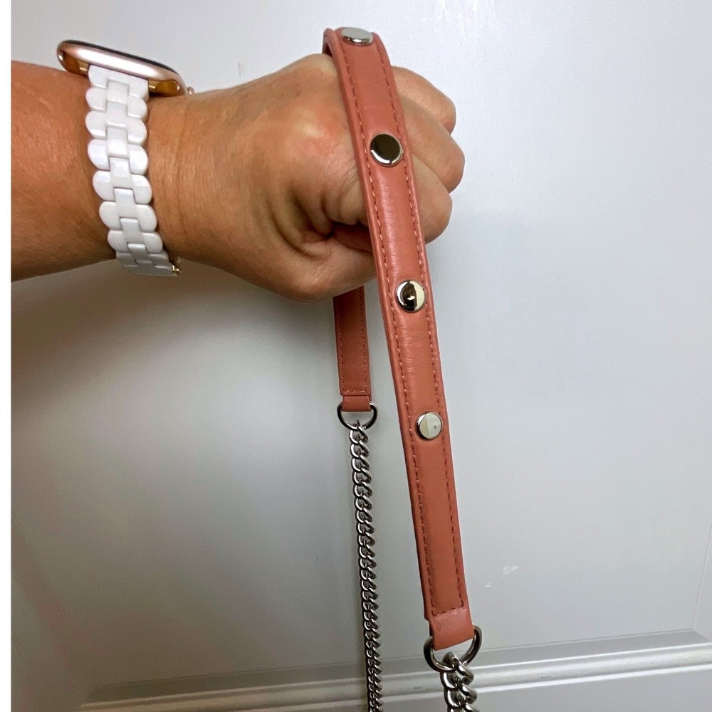 Rebecca Minkoff Mini MAC Crossbody Bag Desert Rose Suede Leather XS20ESUX01 - Picture 8 of 8